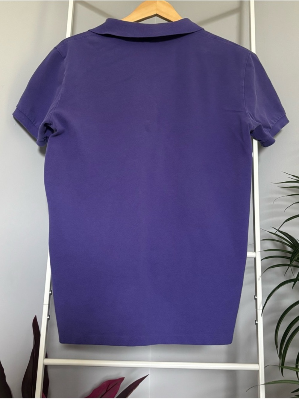 Ralph Lauren Purple Polo with Green Pony Embroidery - Picture 9 of 16